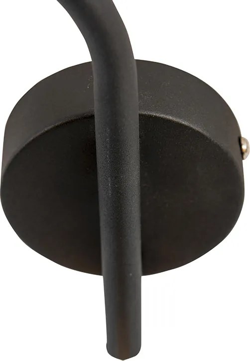 Inteligentna nowoczesna lampa sufitowa czarna, w tym 3 WiFi B35 - Lofty