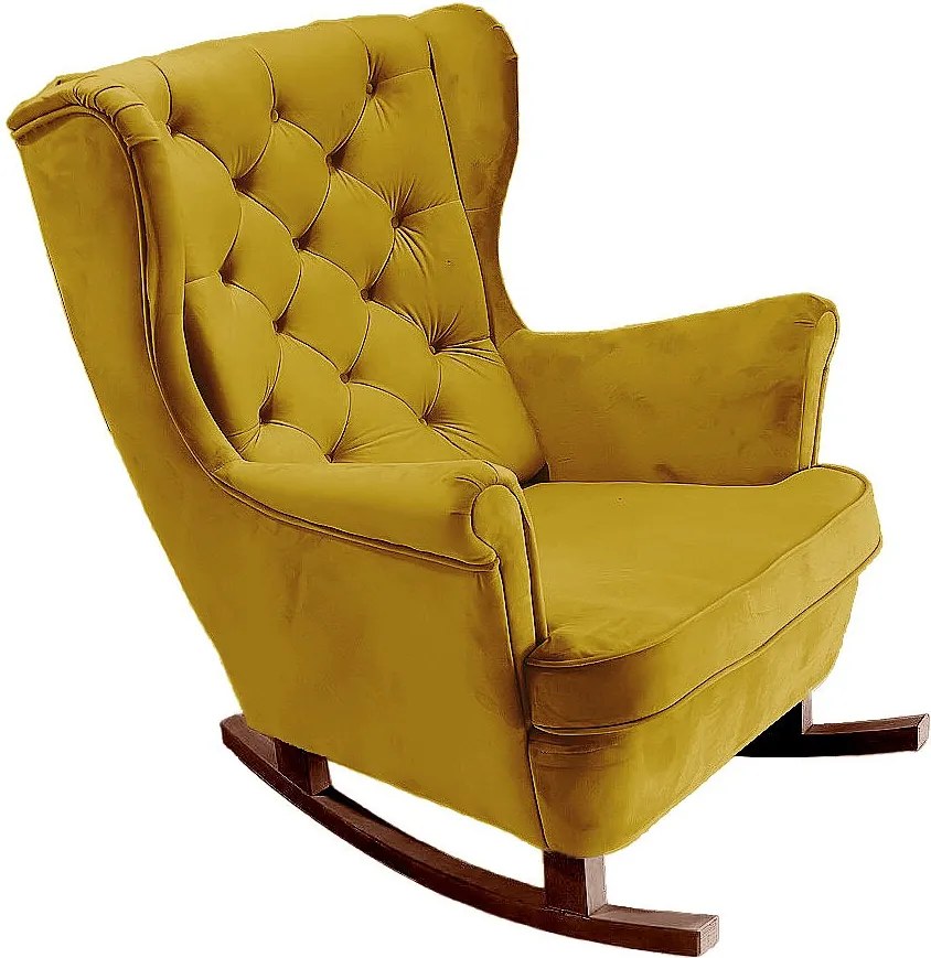 Fotel Relax z Tapicerowanym Siedzeniem i Podłokietnikami, Fotel TV 102x81x95cm Oliwkowy_29818