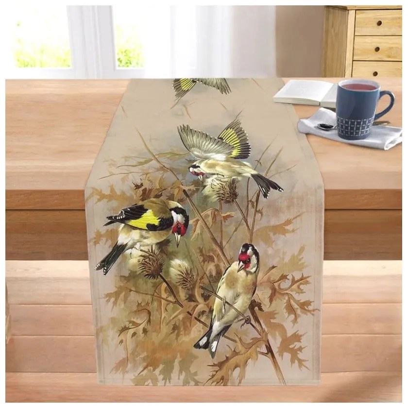 Bieżnik 40x130 cm Yellow Bird – Mila Home