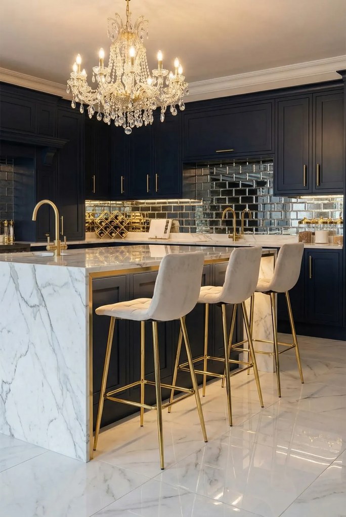 Beżowy hoker welurowy glamour L0-C55