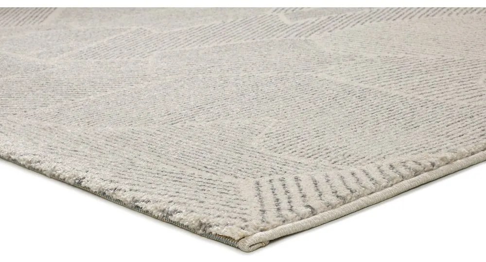 Jasnoszaro-kremowy dywan 200x290 cm Porto – Universal