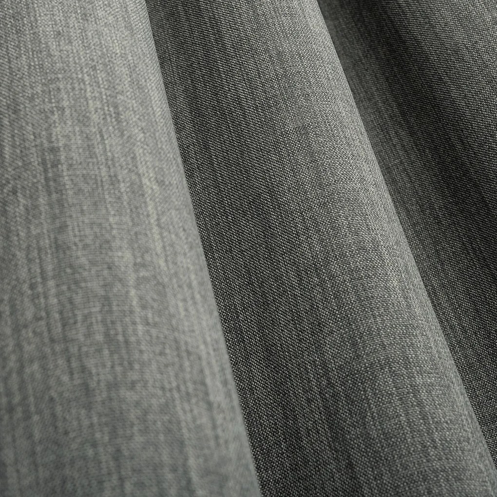 Zasłona zaciemniająca na taśmie marszczącej blackout strukturalny ciemny szary 140 x 280 cm 1 szt.