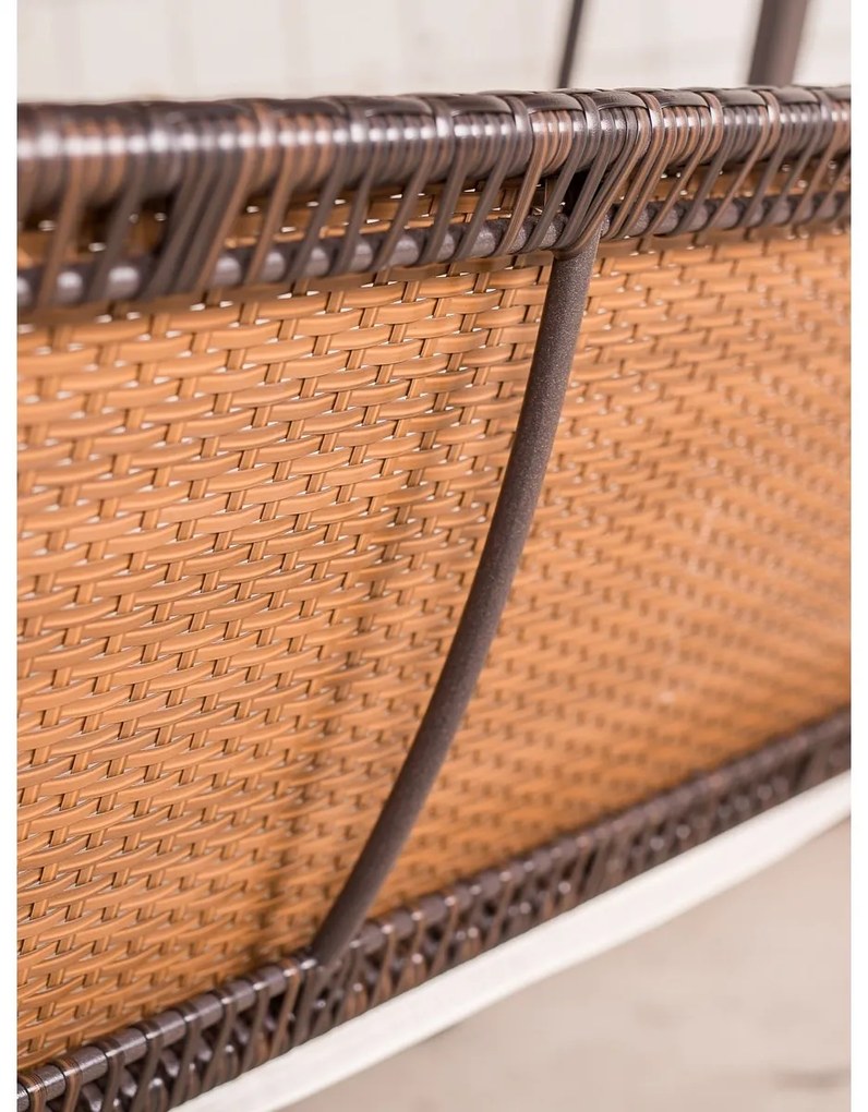Huśtawka ogrodowa Happy Green Capri rattan