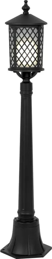 Czarna lampa stojąca słupek do ogrodu - 7X A447 Z5-E37