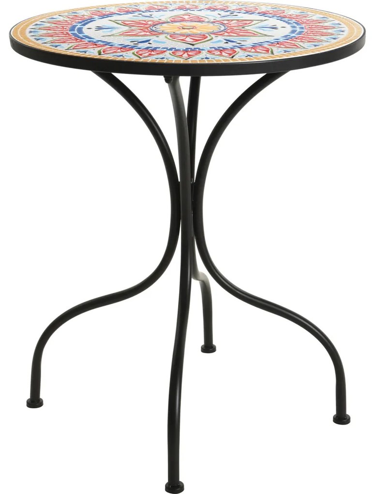 Stolik ogrodowy z mozaiką, Ø 60 cm