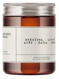 Zapachowa sojowa świeca czas palenia 40 h #57 Chamomile, Linden, Birch – Perfumed Prague