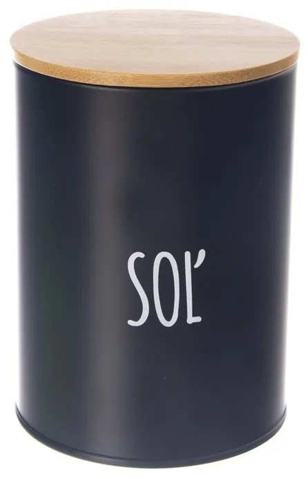 Orion Pojemnik na sól Tin BLACK