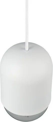 Biała metalowa lampa wisząca ø 11 cm Nara – Reality