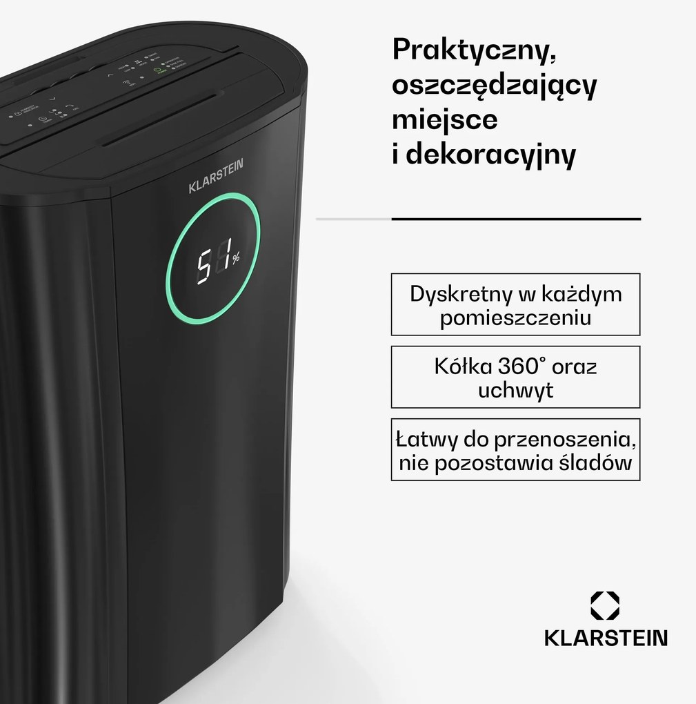 Klarstein DryFy ProConnect 24L Smart osuszacz powietrza