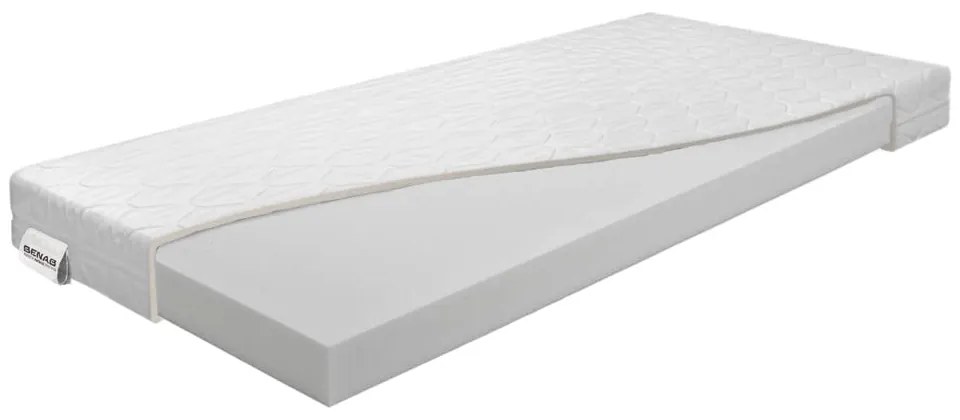 Średnio twardy piankowy materac dziecięcy 70x140 cm Basic Comfort – BENAB