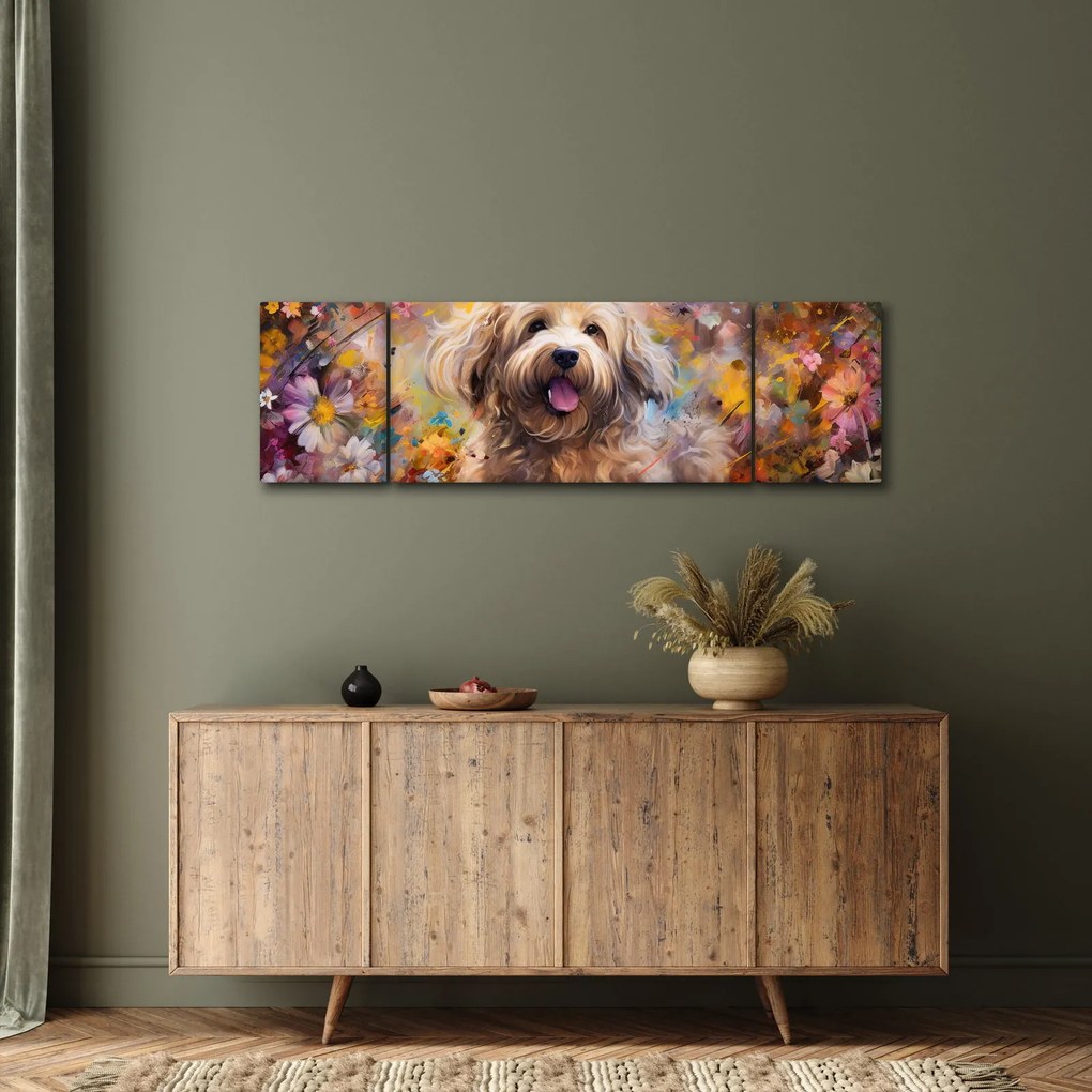 Obraz - Happy Dog II. (170x50 cm)