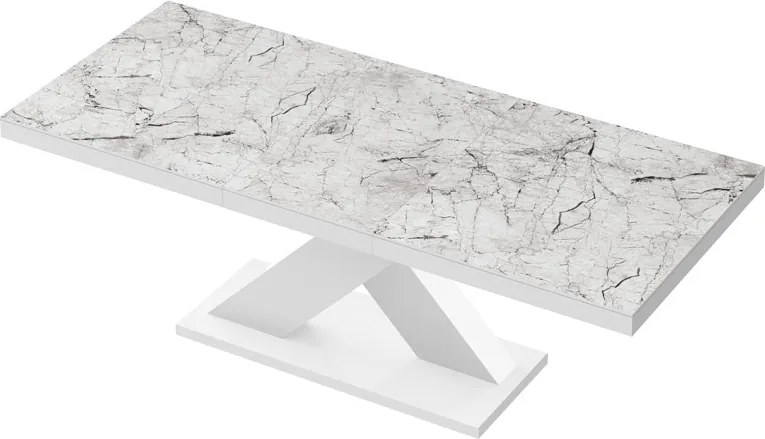 Marmurowy stół do jadalni w połysku Xenon