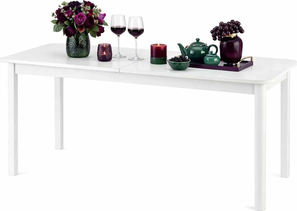 Biały stół z rozkładanym blatem M3-P09