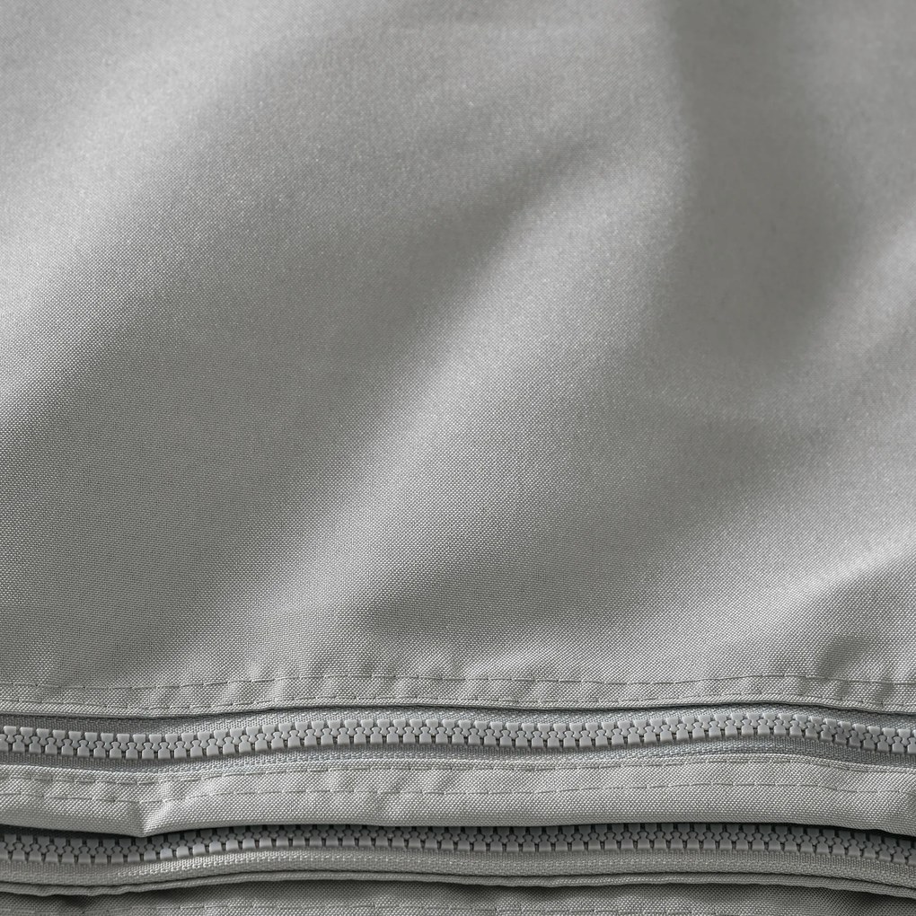 Outsunny Zasłony do pawilonu zestaw 4 sztuk jasnoszare do altany 3x4m 352x205 cm | Aosom PL