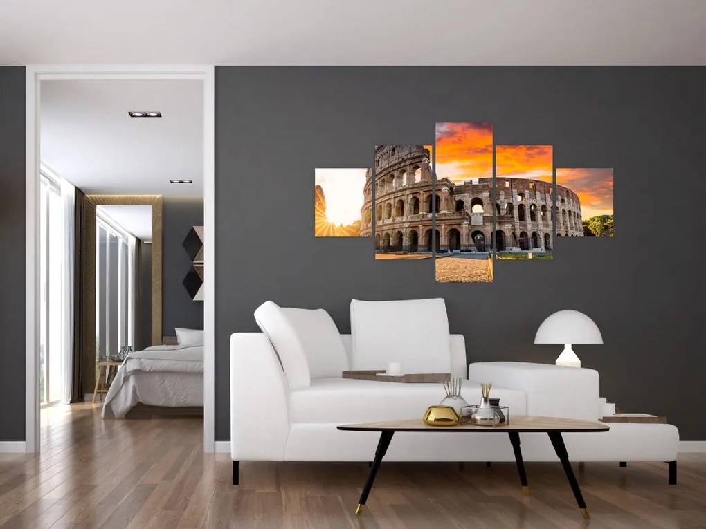 Obraz - Koloseum w Rzymie (125x70 cm)
