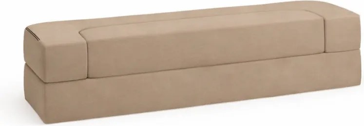 Kanapa dziecięca piankowa rozkładana SOFTY, beżowa