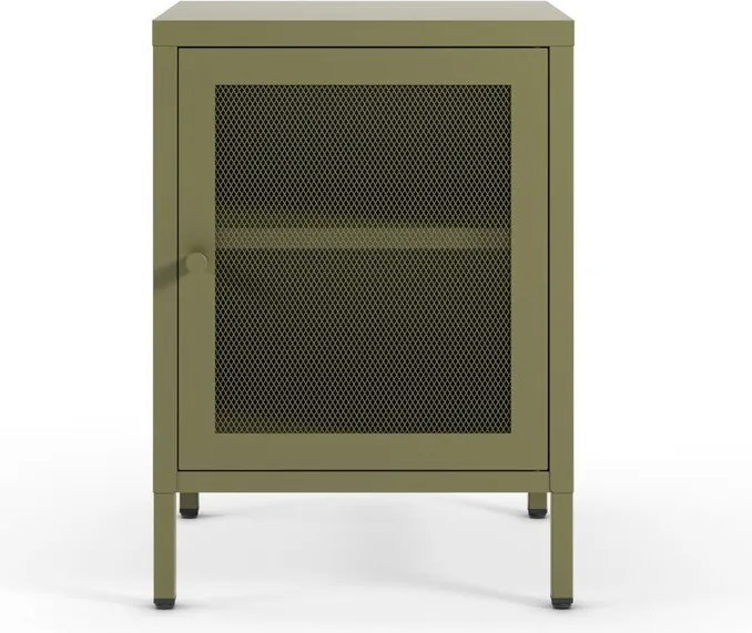 Zielona szafka nocna Fayna – Marckeric