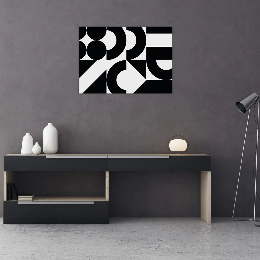 Obraz - Abstrakcja geometryczna N⁰2 (70x50 cm)