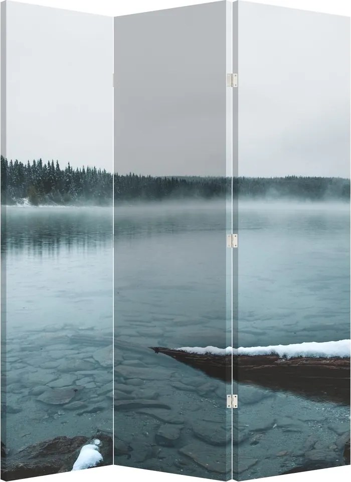 Parawan - Lodowe Jezioro Nordyckie (126x170 cm)