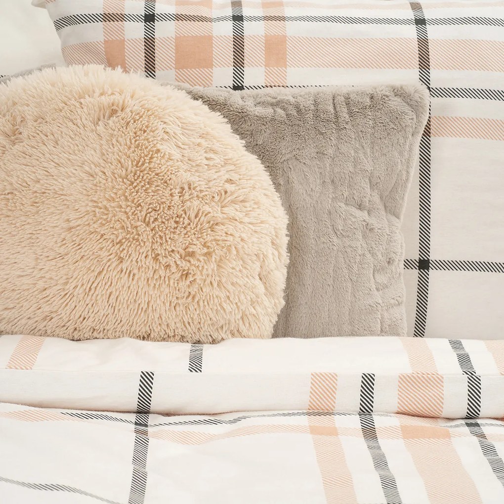 4Home Flanelowa pościel Elegant Plaid, 140 x 220cm, 70 x 90 cm, 140 x 220 cm, 70 x 90 cm