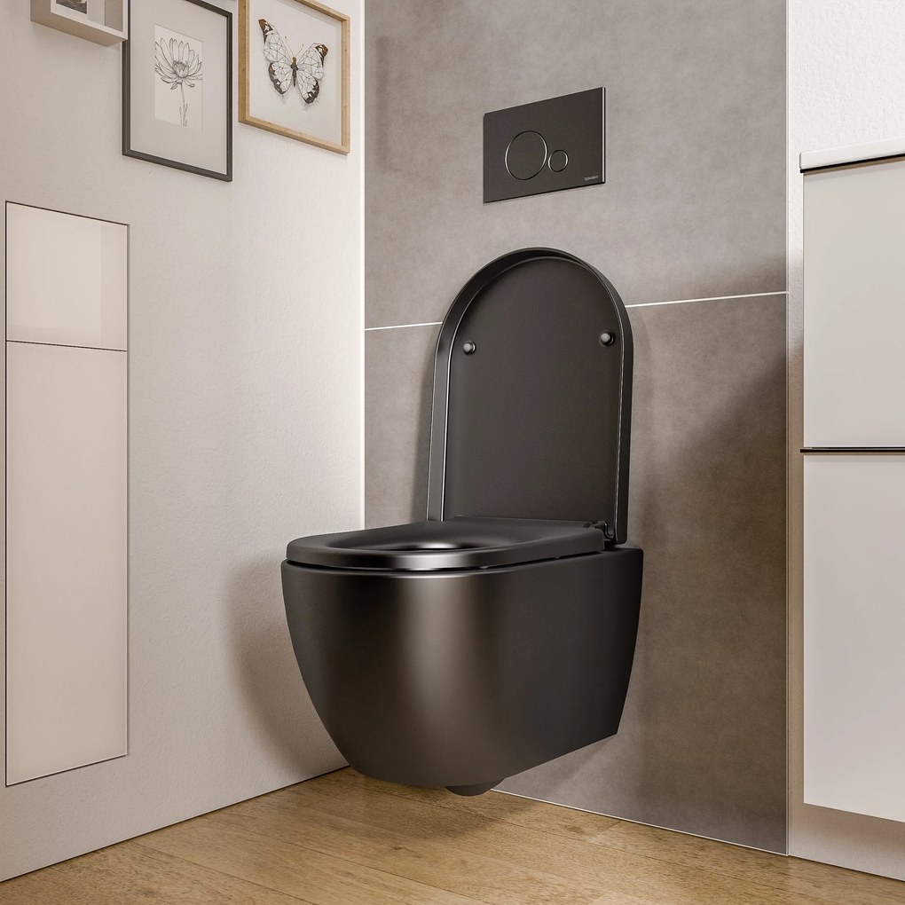 Miska WC wisząca bezrantowa VIREO