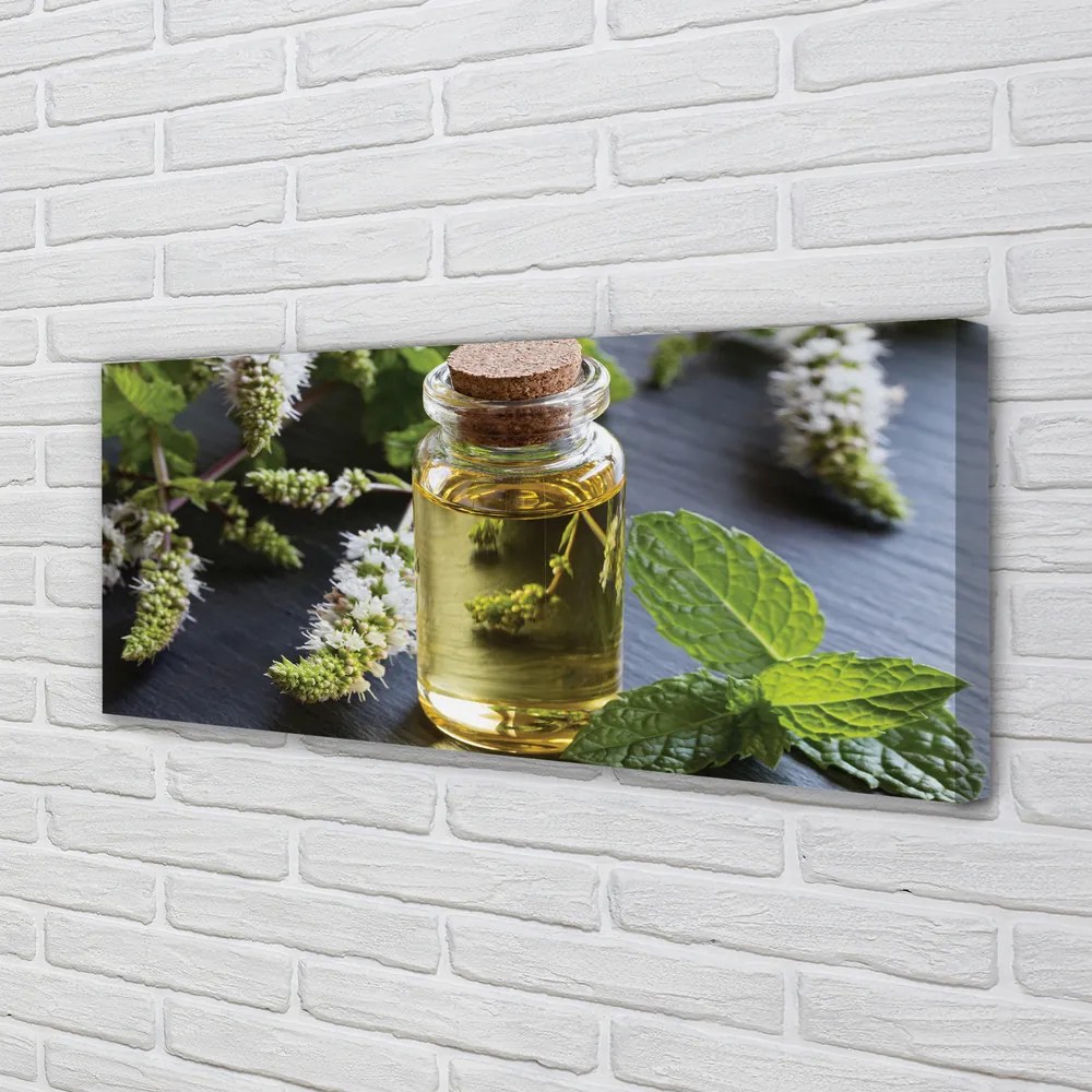 Zdjęcie na płótnie Orzeźwiająca Herbata Miętowa