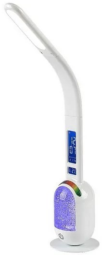 Rabalux 74231 lampa stołowa LED z brokatem Figen, biały, 5 W, 290 lm, 5000 K, ściemnialna