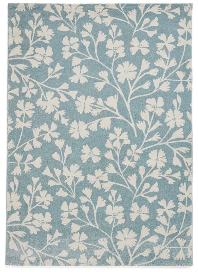 Niebieski dywan 160x230 cm Grace Floral – Catherine Lansfield