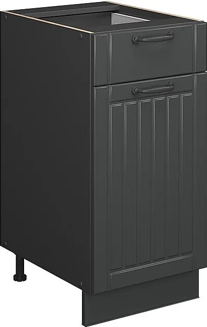 Szafka dolna do kuchni ciemnoszary 40x51.6x82 fame-line