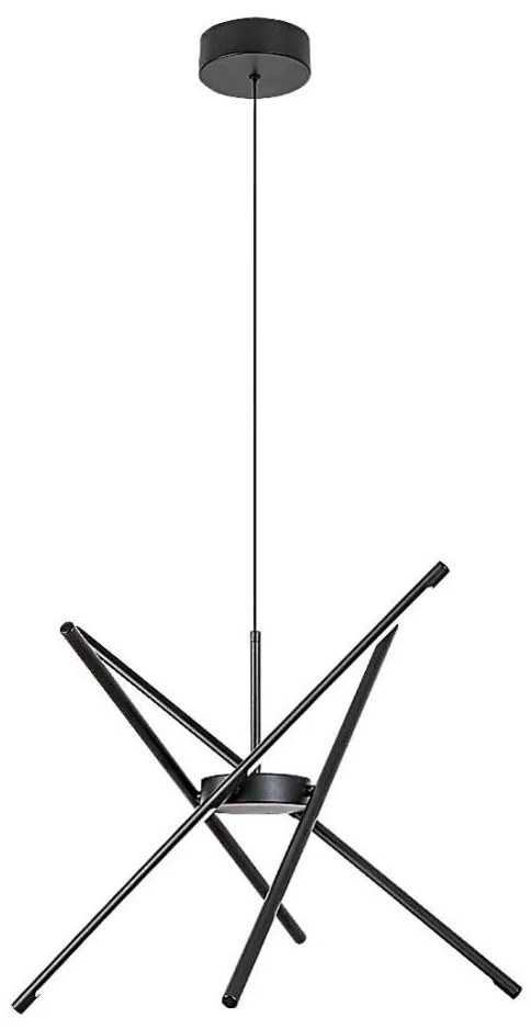 Rabalux 72338 - LED Żyrandol na lince HENLI2 LED/40W/230V 3000K czarny