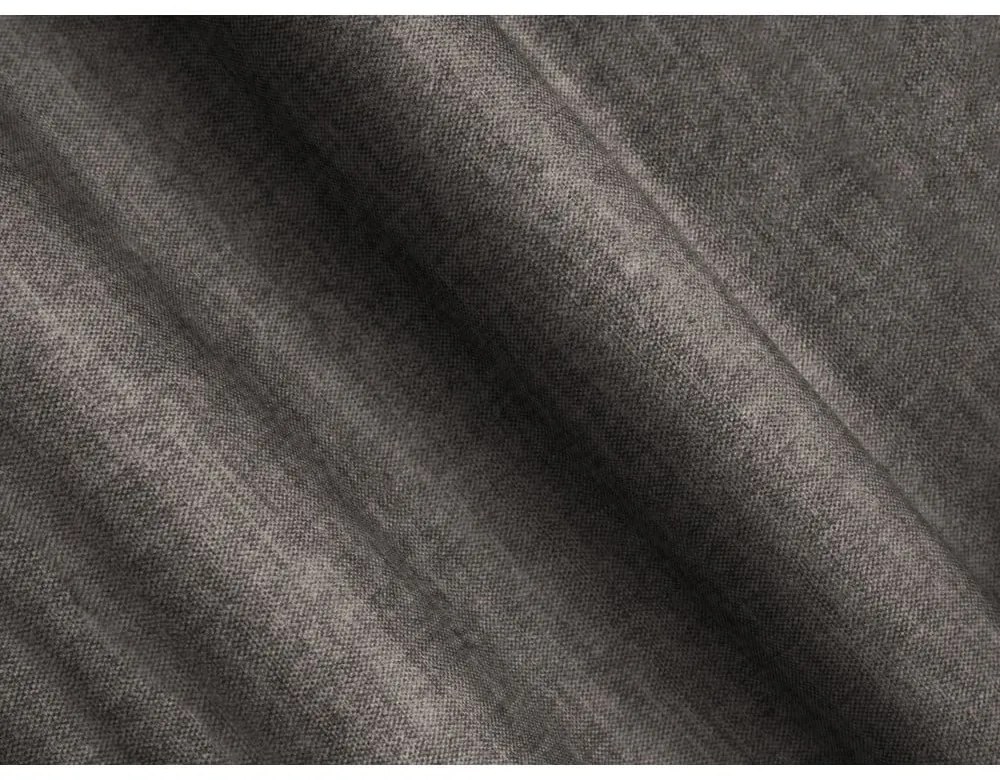 Szara aksamitna sofa 200 cm Linz – Cosmopolitan Design
