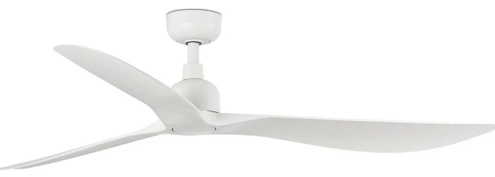 FARO 34363- Wentylator sufitowy OUTWOOD L biały śr. 150 cm IP44 + pilot zdalnego sterowania