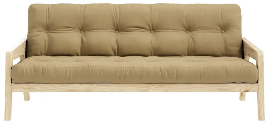 Sofa wielofunkcyjna Karup Design Grab Natural Clear/Wheat Beige