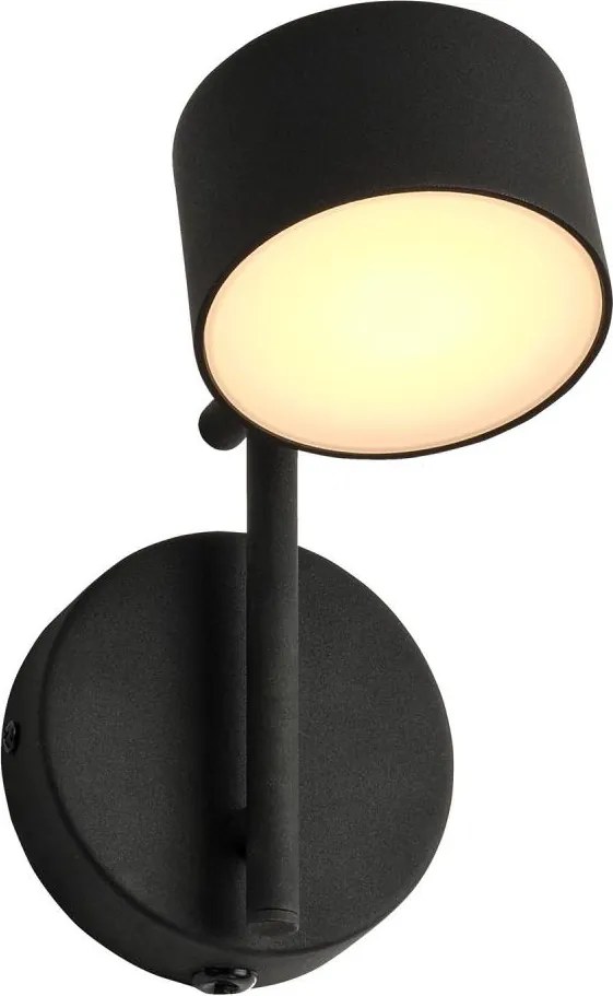 Osram - ściemnialny kinkiet LED DECOR KYOTO LED/12W/230V czarny