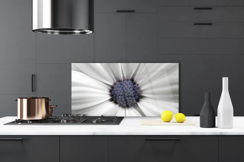 Szkło Ozdobne do Kuchni Kwiatowy Akcent Wnętrza