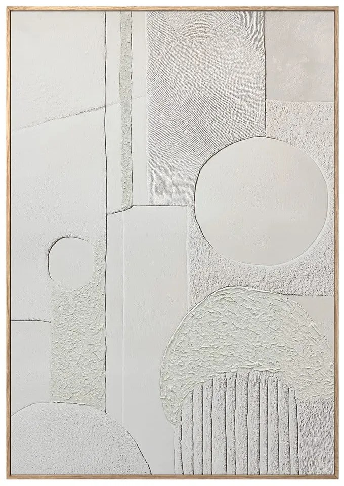 Obraz z ręcznie malowanymi elementami 70x100 cm Lan – Styler