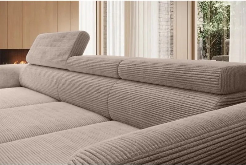 Narożnik ALISSON S/MINI z elektryczną regulacją siedziska WERSAL