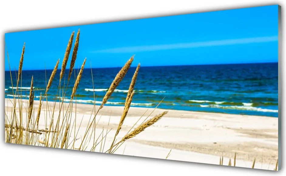 Panel Szklany do Kuchni Rajska Wyspa Na Oceanie