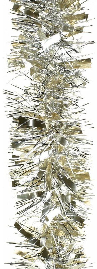 Bogaty łańcuch świąteczny Champagne, 2 m, ZESTAW 2 SZT.