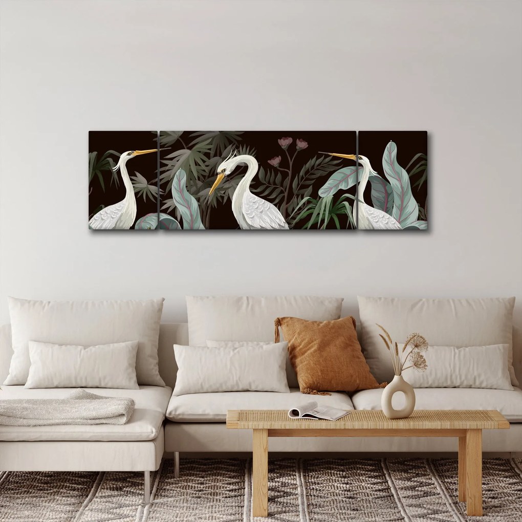 Obraz - Ptaki (170x50 cm)