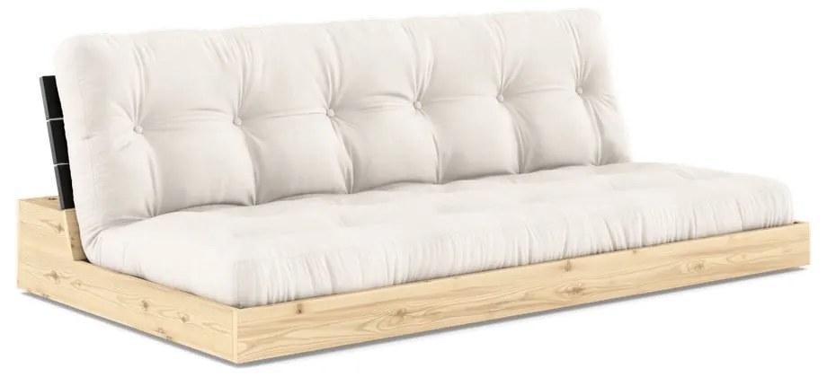 Kremowa rozkładana sofa 196 cm Base – Karup Design