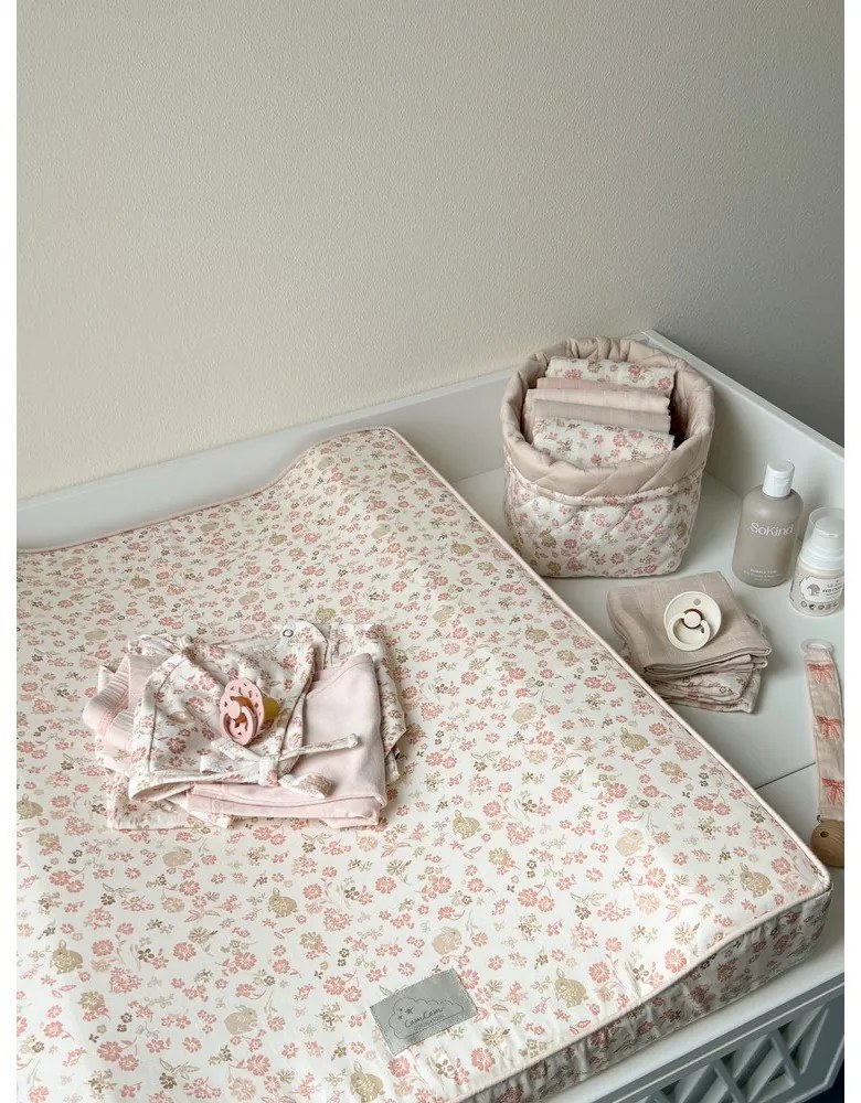 Beżowe myjki z bawełny organicznej zestaw 4 szt. 30x30 cm Augusta – Cam Cam Copenhagen