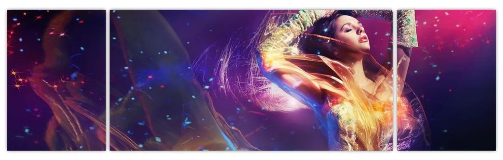 Obraz mistycznej kobiety (170x50 cm)