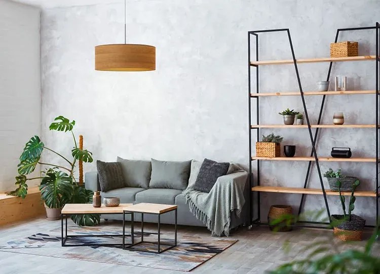 Nowoczesny żyrandol w stylu eko 40 cm - P2-W41