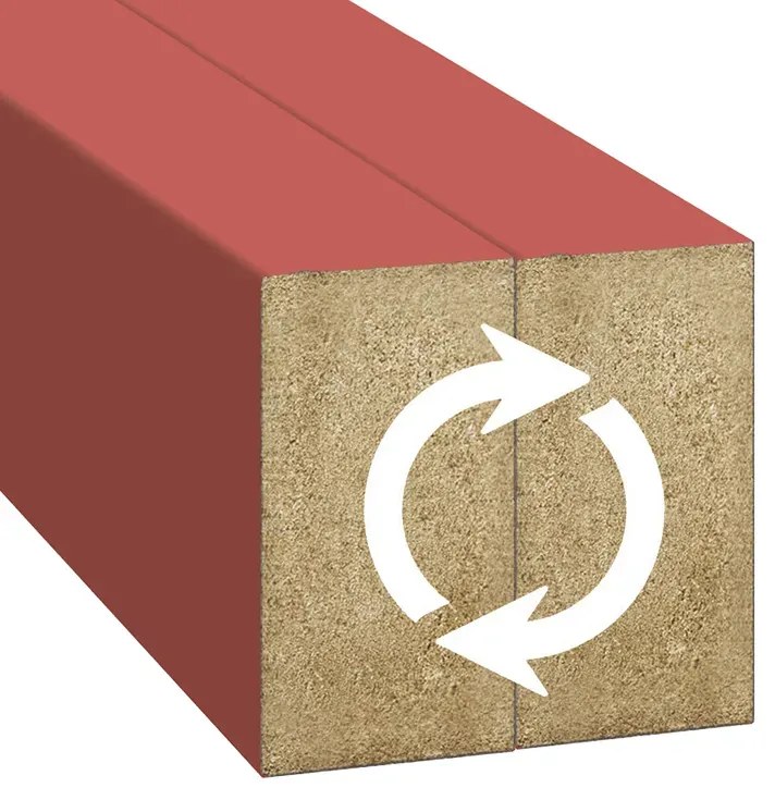 Koralowe ozdobne lamele ścienne 15 szt. G9-P11