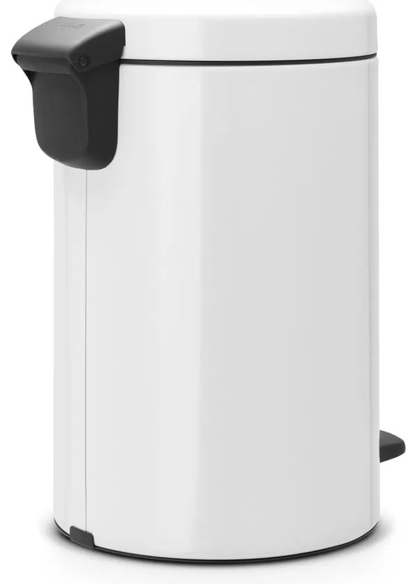 Biały stalowy kosz na śmieci z pedałem 12 l NewIcon – Brabantia