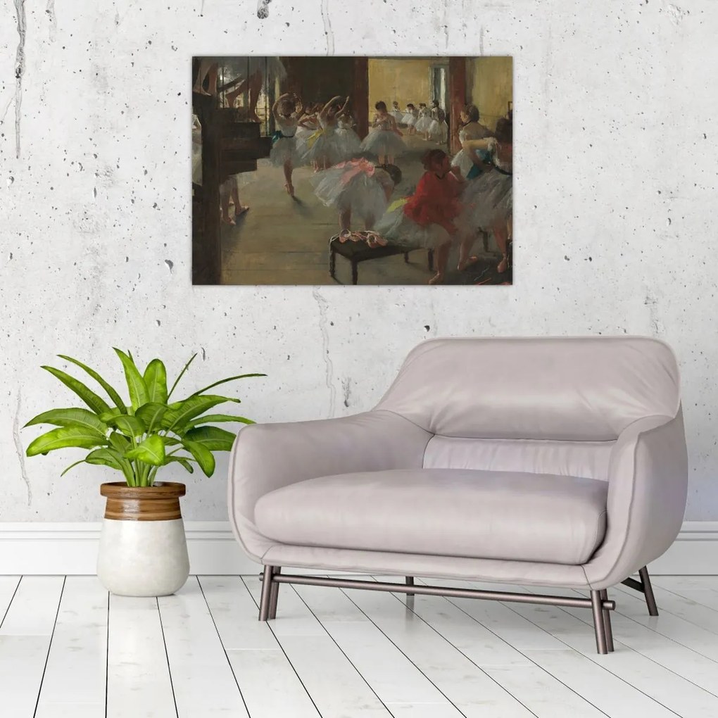 Obraz - Edgar Degas, The Dance Class, reprodukcje (70x50 cm)