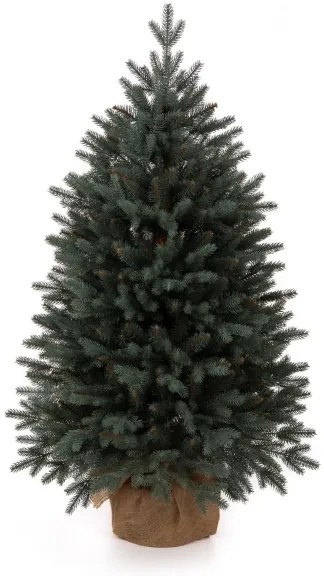 Choinka sztuczna w doniczce PE Świerk Lodowy 60cm