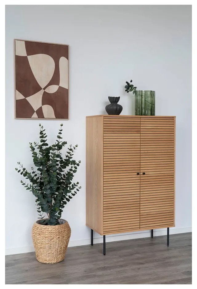 Zielony szklany wazon (wysokość 26,5 cm) – House Nordic