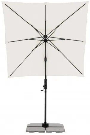 DERBY DX 210 x 210 cm - parasol ogrodowy z boczną nóżką : Substancja Desen - 820